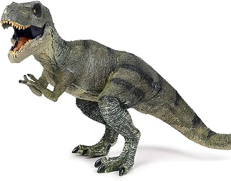 RCOMG Dinosaur Toy Tyrannosaurus Rex, Realistic Dino Figure T-Rex Toy Plastic Educational Prehistoric Animal Dinosaur Figurines for Kids Toddlers Green