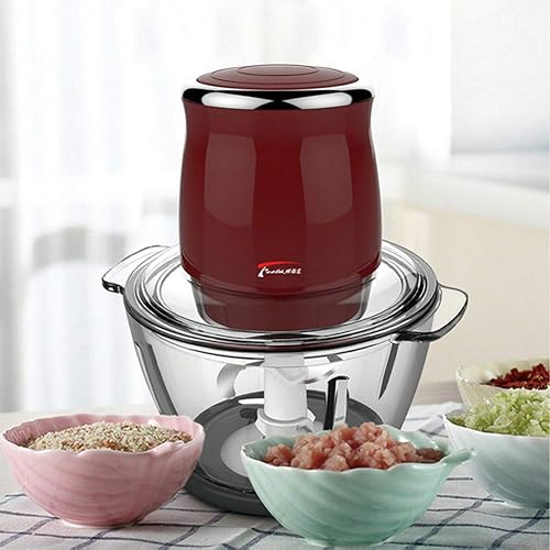 Miniatura 9 de Picadora de carne eléctrica de 220 V, picadora de salchichas, máquina automática multifunción para el hogar, máquina doméstica de cocina, ajo,