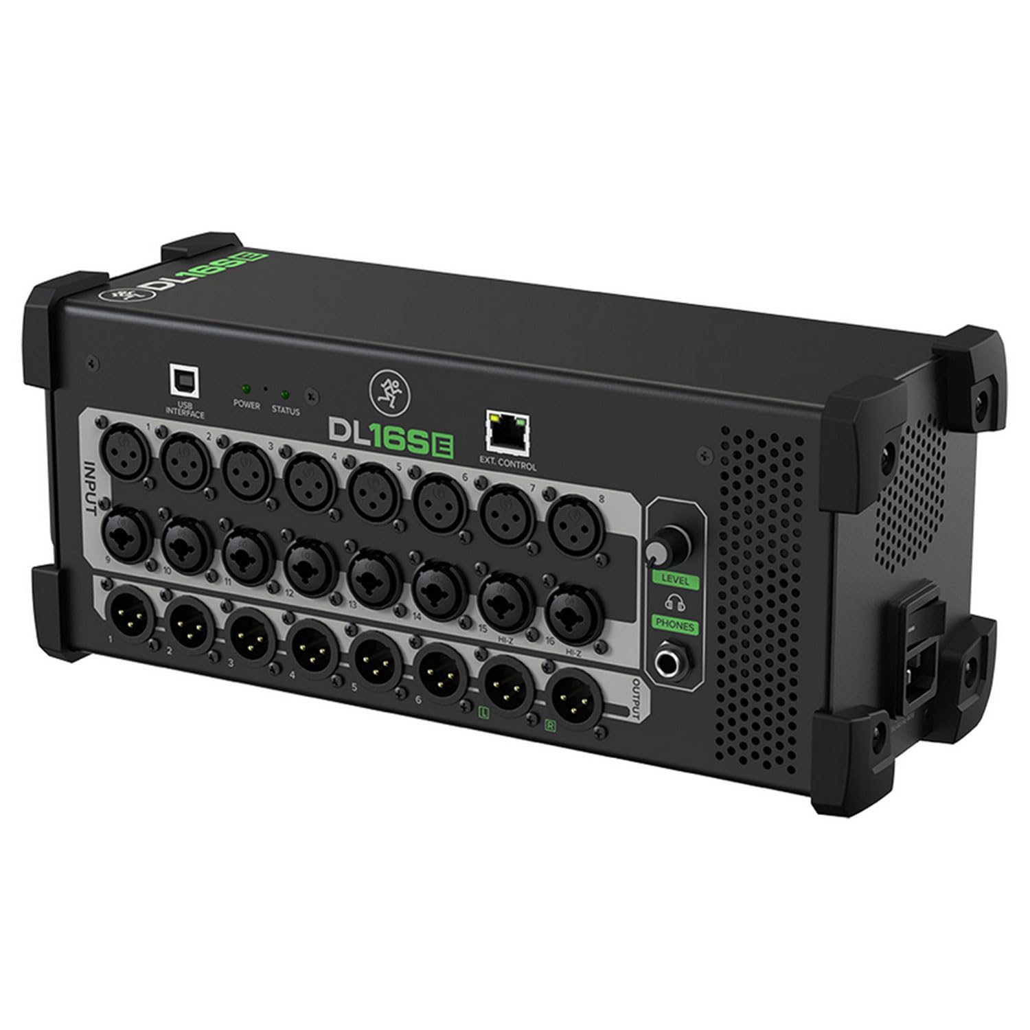 Mackie DL16SE Digitaler 16-Kanal Rack Mixer Mischpult + keepdrum XLR-Kabel