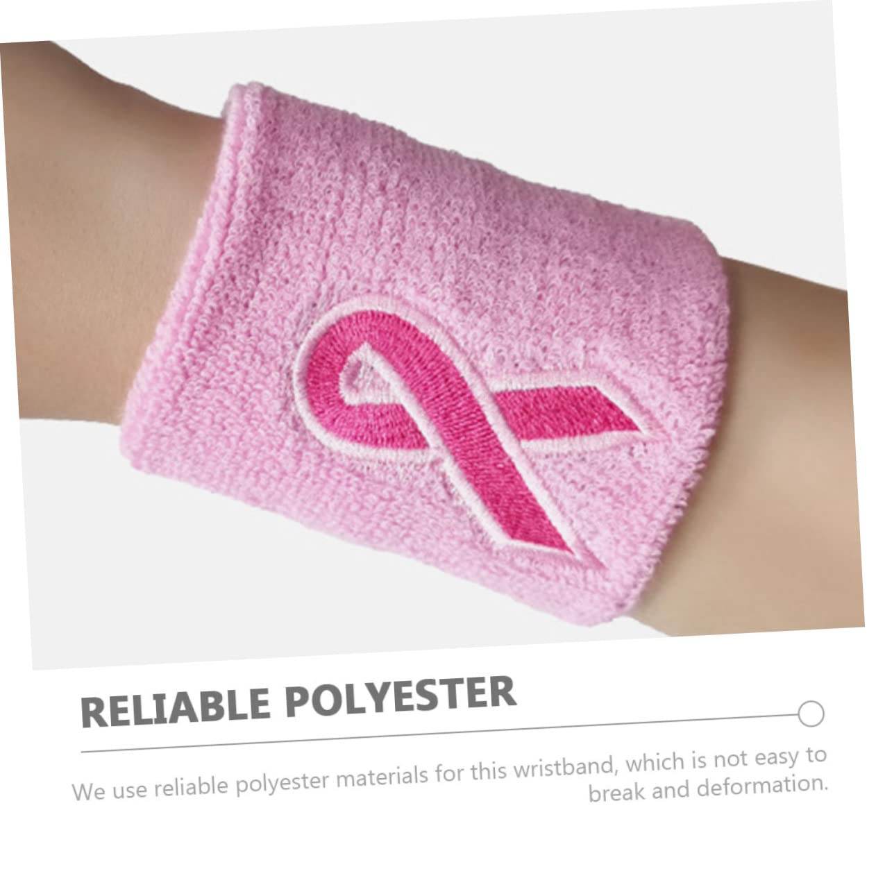 Toyvian Fascia Fasce da Polso Tutore da Polso Compressivo per Donna Supporti per Il Polso Fitness Graffe Polsino di Compressione Braccialetto Fitness Poliestere