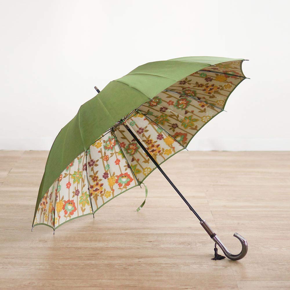 Amazon.co.jp: 日本製 和花 ほぐし織 長傘 12本骨カーボン 55cm 甲州