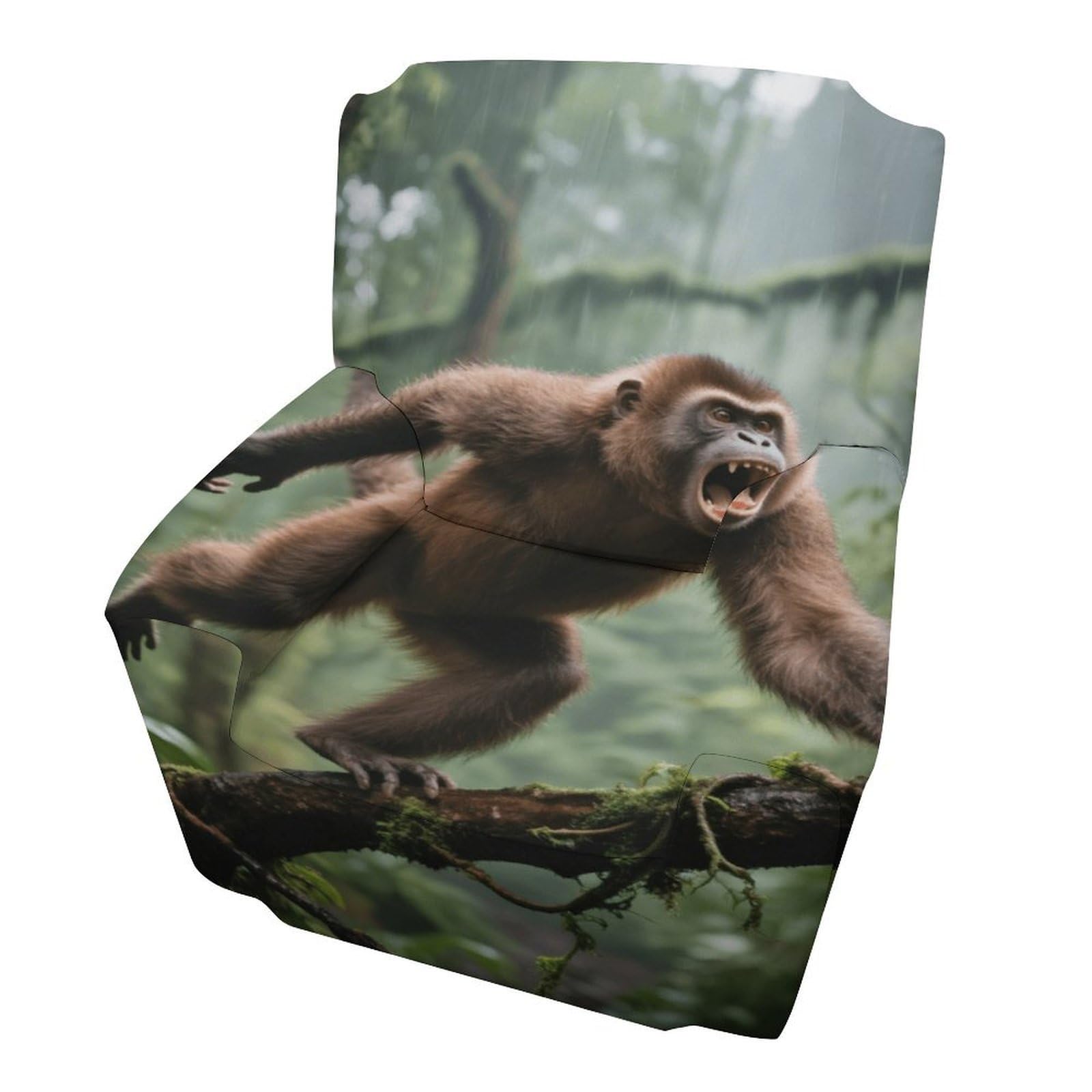 Fekiloot Style Howler Monkeys Couch Cover Sofa Cover Sofa Slipcover