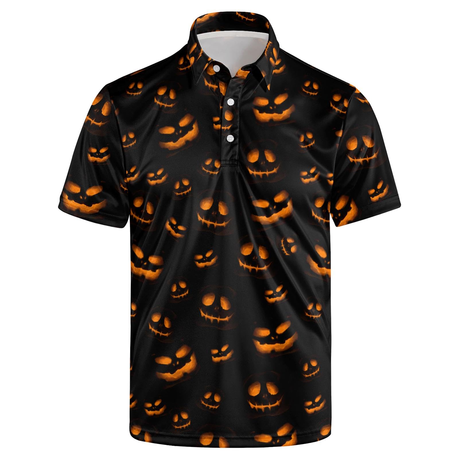 Mens Funny Golf Polo Shirts Short Sleeve Quick Dry Polo Shirts