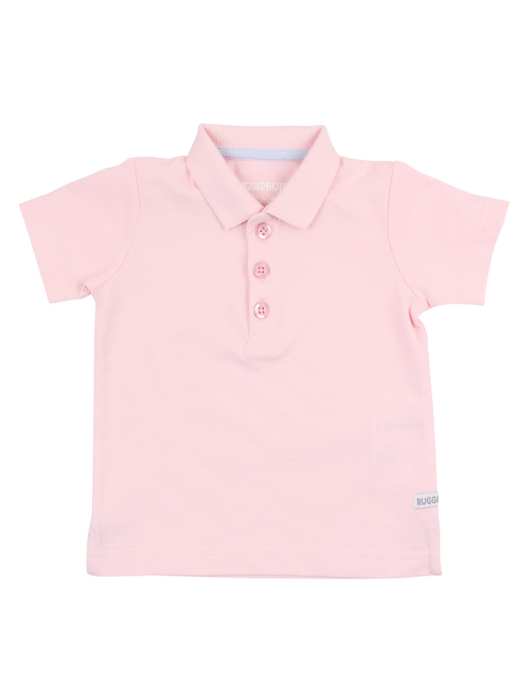 RUGGEDBUTTS Baby/Toddler Boys - Short Sleeve Pique Polo Shirt