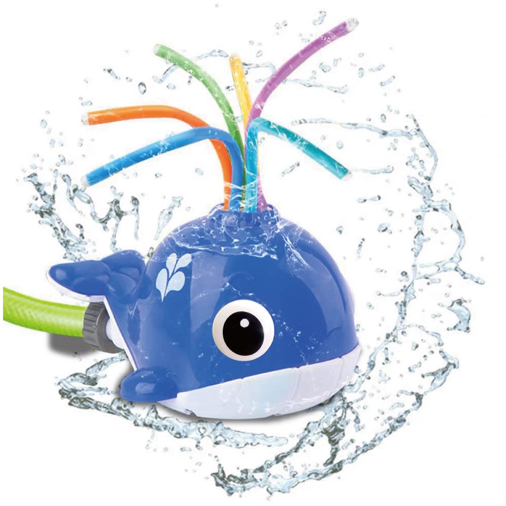 Amazon | Allseasons スプラッシュ くじら チューブが暴れて水を散水
