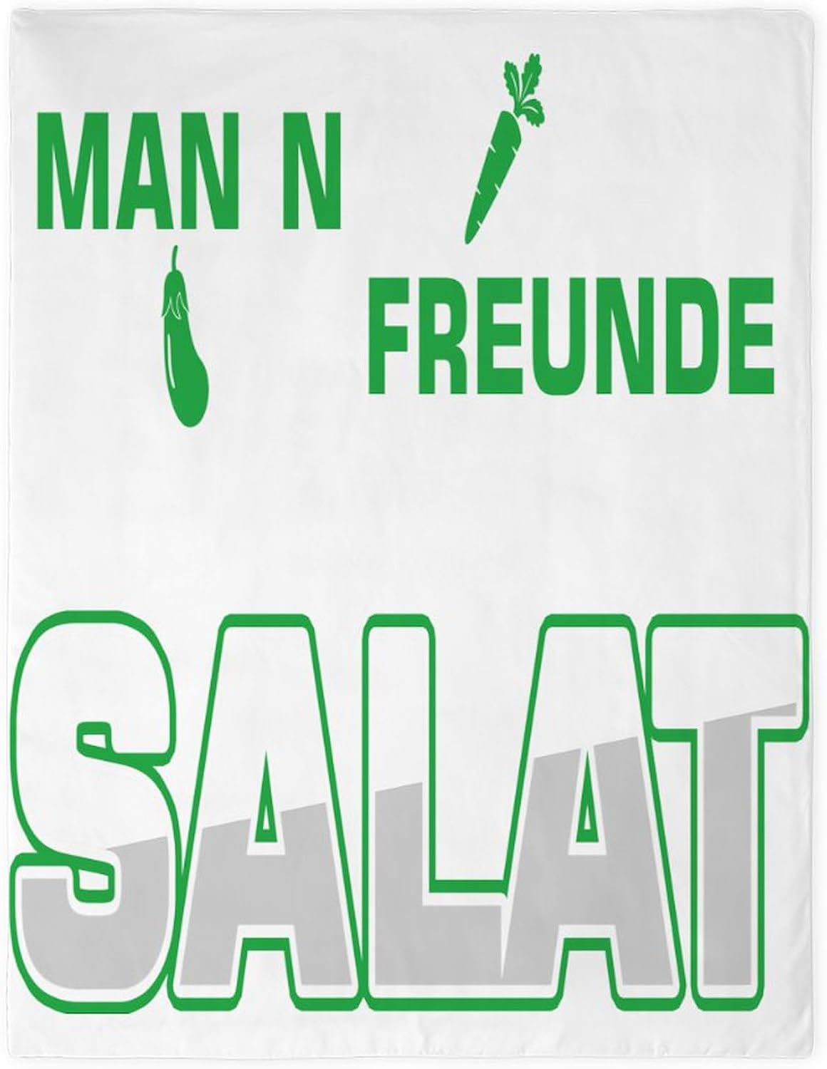 CafePress Funny Food Puns Dish Veggies Frui Twin Duvet Cover, Printed Comforter Cover, Unique Bedding,