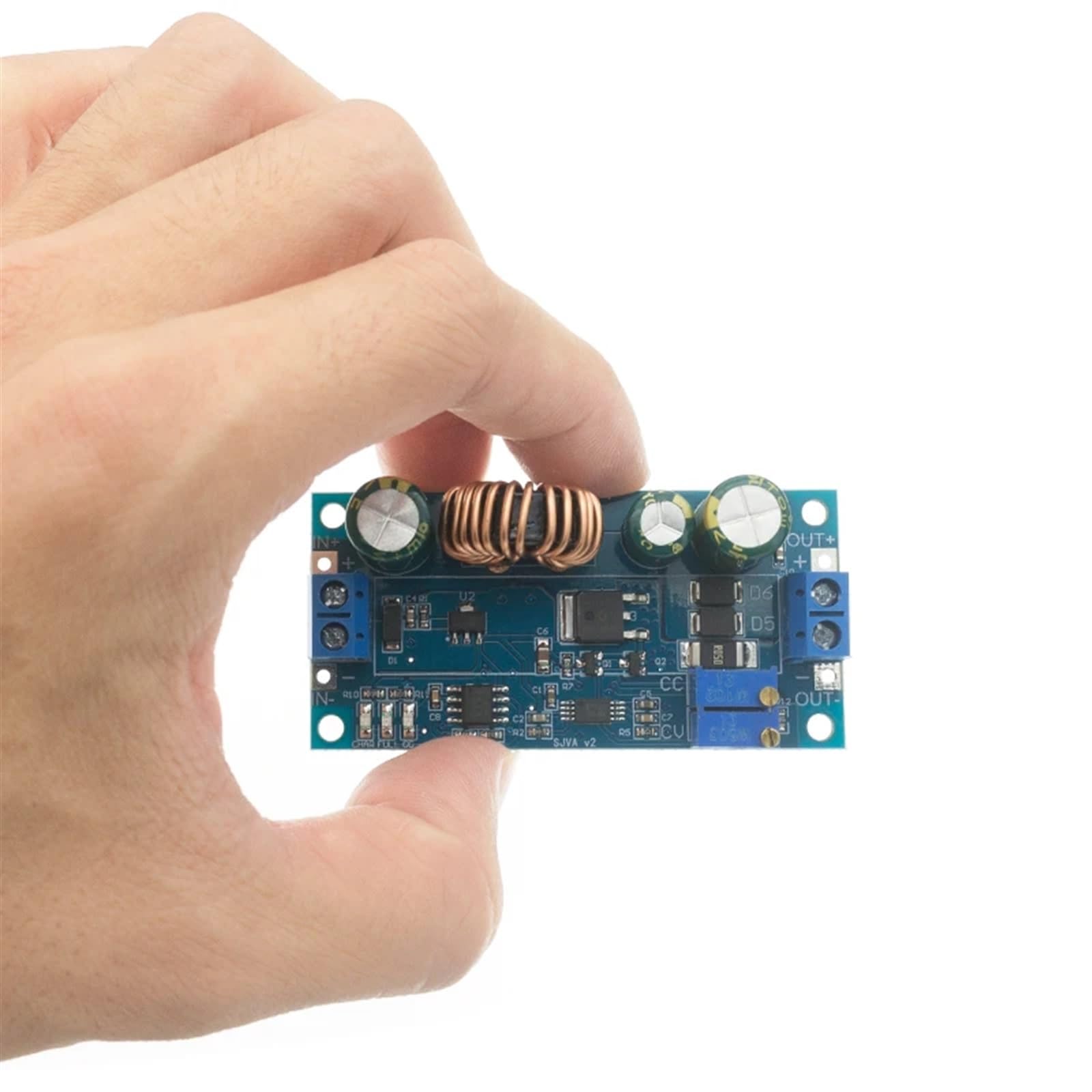 10 Uds CC CV Ajustable 3A 35W DC 5-30V a DC 0,5-30V Reductor convertidor Buck Boost módulo de Fuente de alimentación regulador de Voltaje XY-SJVA