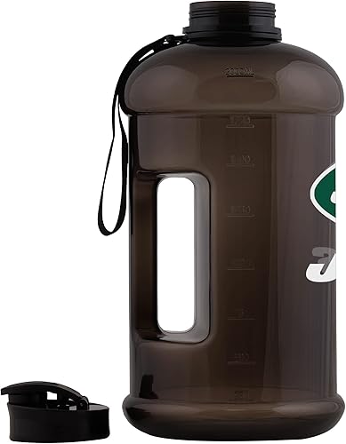 Miniatura 18 de FOCO NFL - Botella de agua unisex para adultos, con logotipo de equipo de la NFL, de plástico, transparente, grande, para deportes