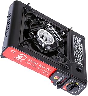 Yardwe 1Pc Fogão A Gás Portátil Queimadores De Grelha Fogão Ao Ar Livre Fogão A Gás De Acampamento Queimador De Butano Mini Fogão A Gás Portátil Fogão De Acampamento Butano Portátil