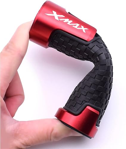 Miniatura 4 de Motorcycle for Y&AMAHA Xmax 125 250 300 400 Motorcycle Handlebar Grips Racing Handle Grips Aluminium Comfortable Soft Rubber Hand Bar Grip