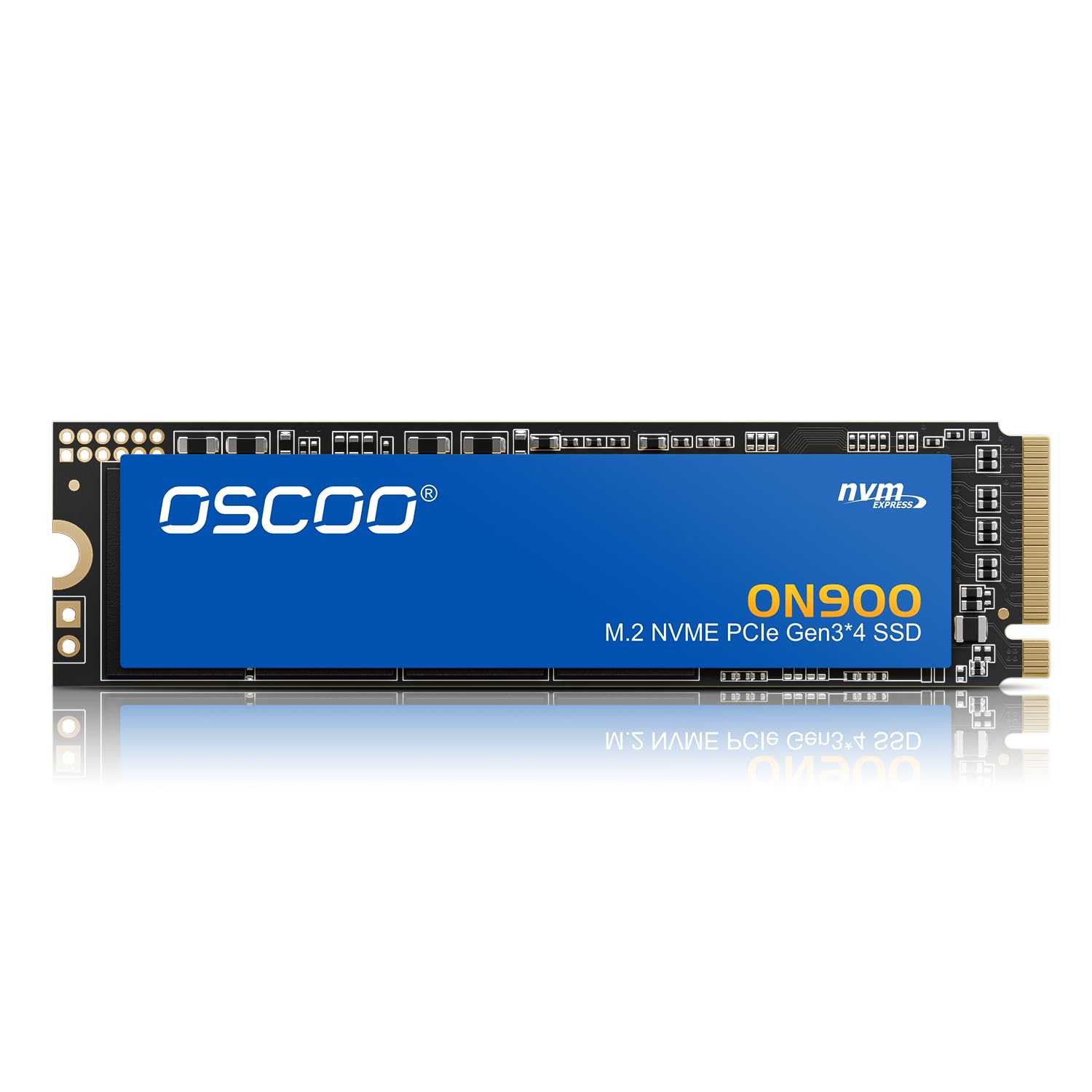OSCOO 1TB NVMe PCIe 3.0 x4 SSD, Up to 3,500MB/s Read & 3,000MB/s