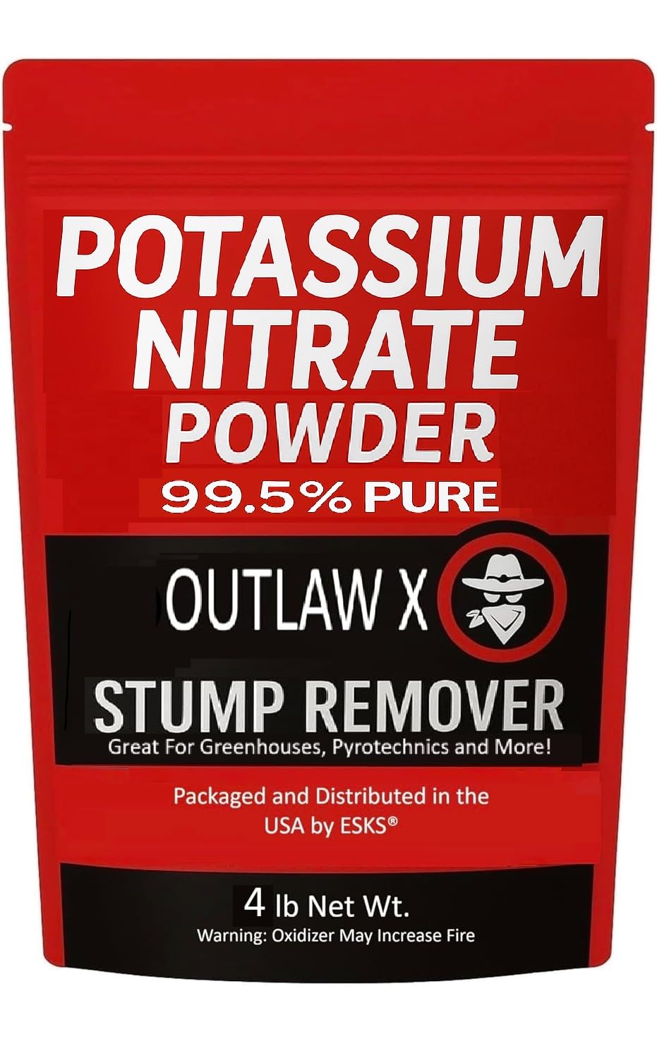 Potassium Nitrate HIGH Purity Milled Reagent Grade 4 LBS Stump Remover and More