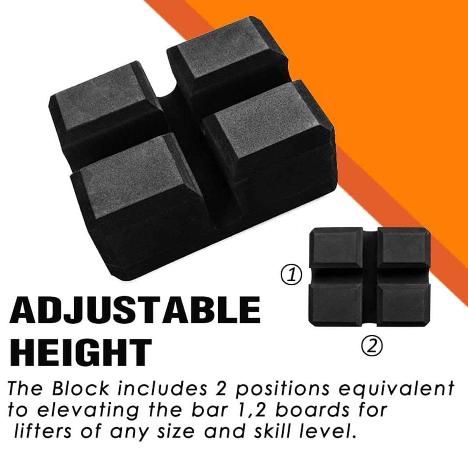 zalati Banco Press Block Boards EVA Foam Regolabile Mattone antiscivolo per allenamento fitness - Croce