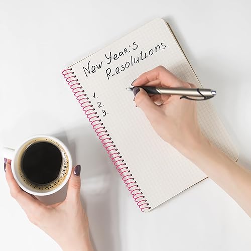 Miniatura 7 de 120 Pack de Bobinas de Encuadernación en Espiral de Plástico, Encuadernaciones en Espiral, Anillas para Encuadernación en Espiral, 8 Tamaños de