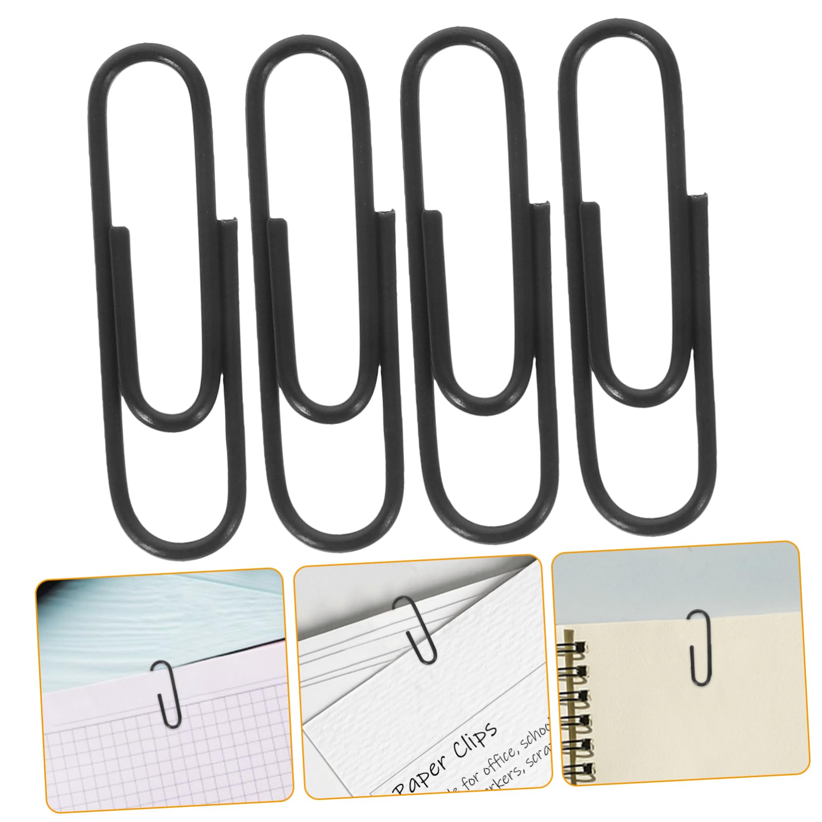 4ensembles Trousse De Trombones Créatifs Métal Lot De Petits Clips De Bureau Colorés Pour Écoles Et Bureaux Accessoires Pratiques Et Ludiques