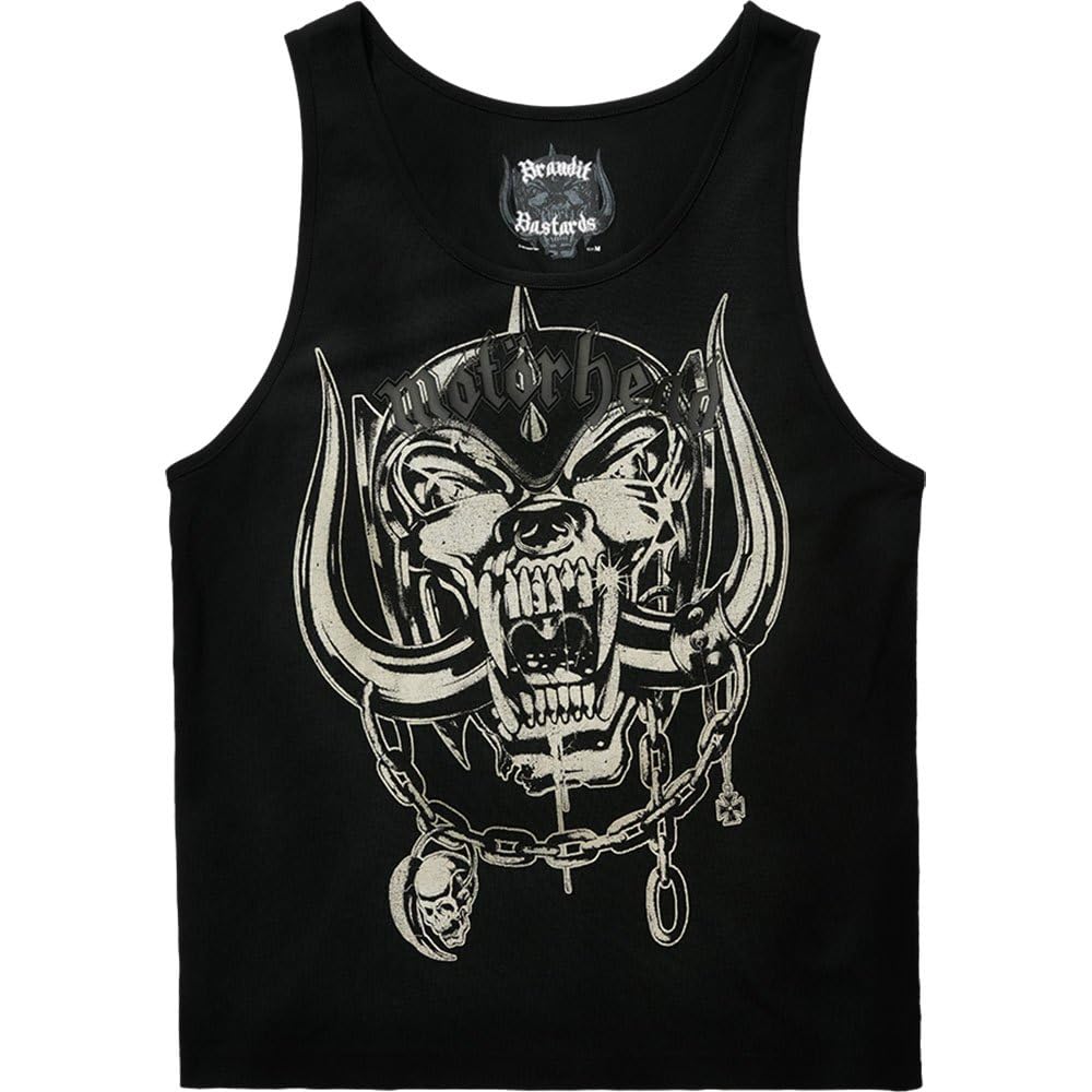 Brandit Men's Noir Tank Top Motörhead Warpig