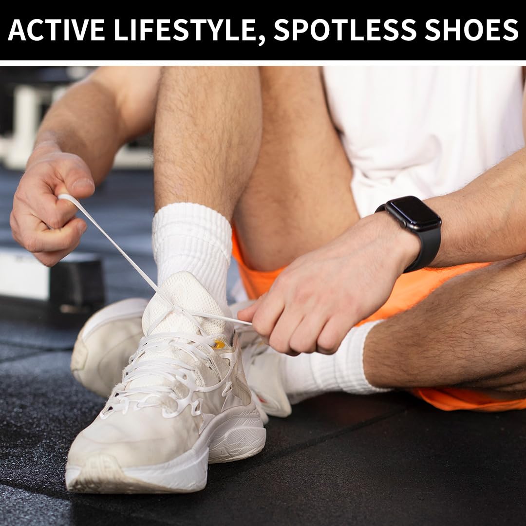 Kit de Limpieza de Zapato Zapatillas - Limpiador de Zapato de 240 g con Cepillos de Zapatos y Toalla