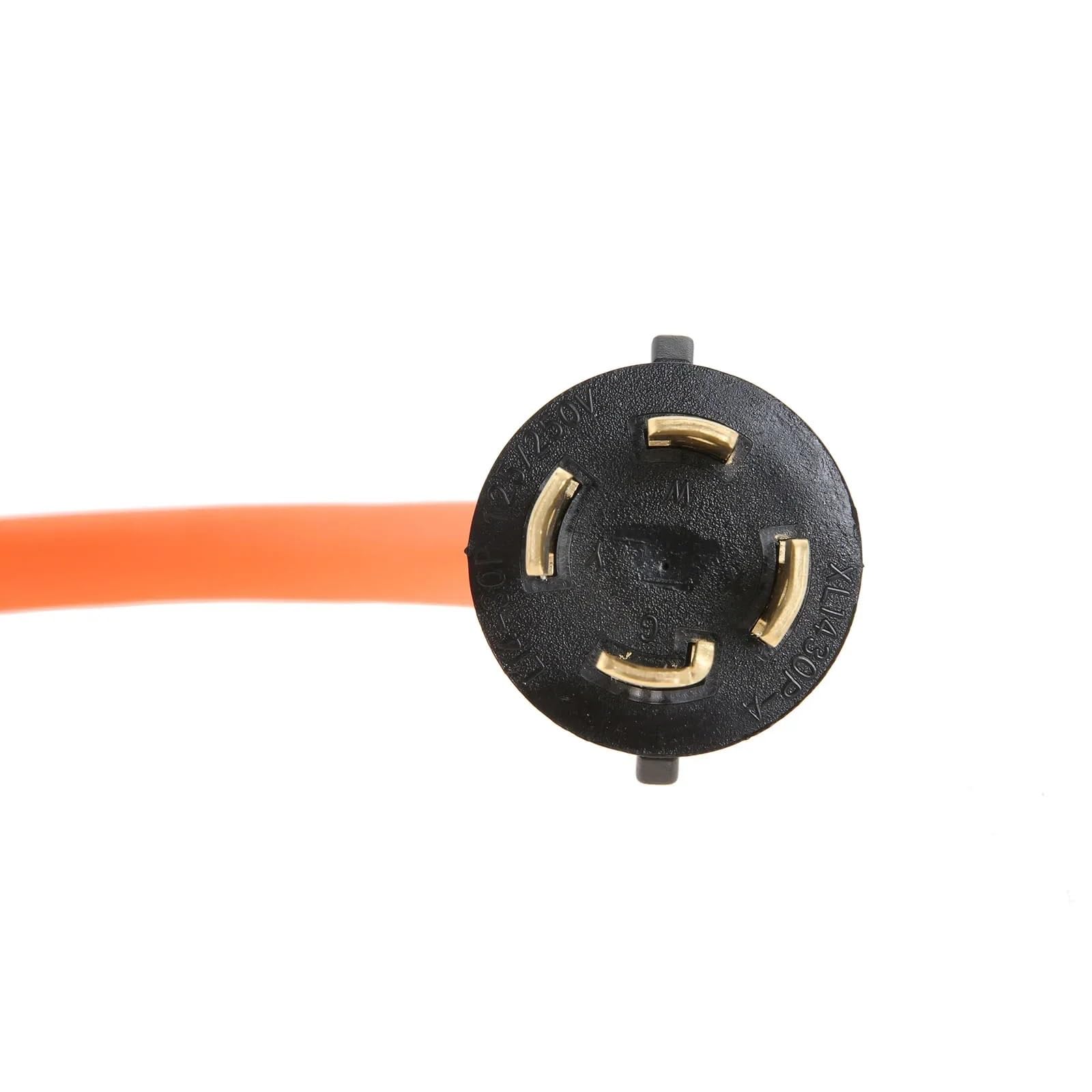 Cable de bloqueo energía del generador 4 clavijas 30 a 15 A, L14-30P macho a 4x5-15/20R tomacorriente doméstico con hoja en T hembra 1,5 pies