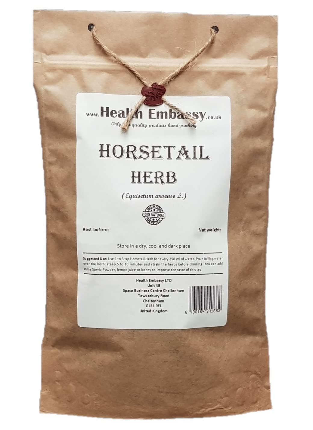 Health Embassy Horsetail Herb Tea | Equisetum Arvense L | Herbal Tea (100g)