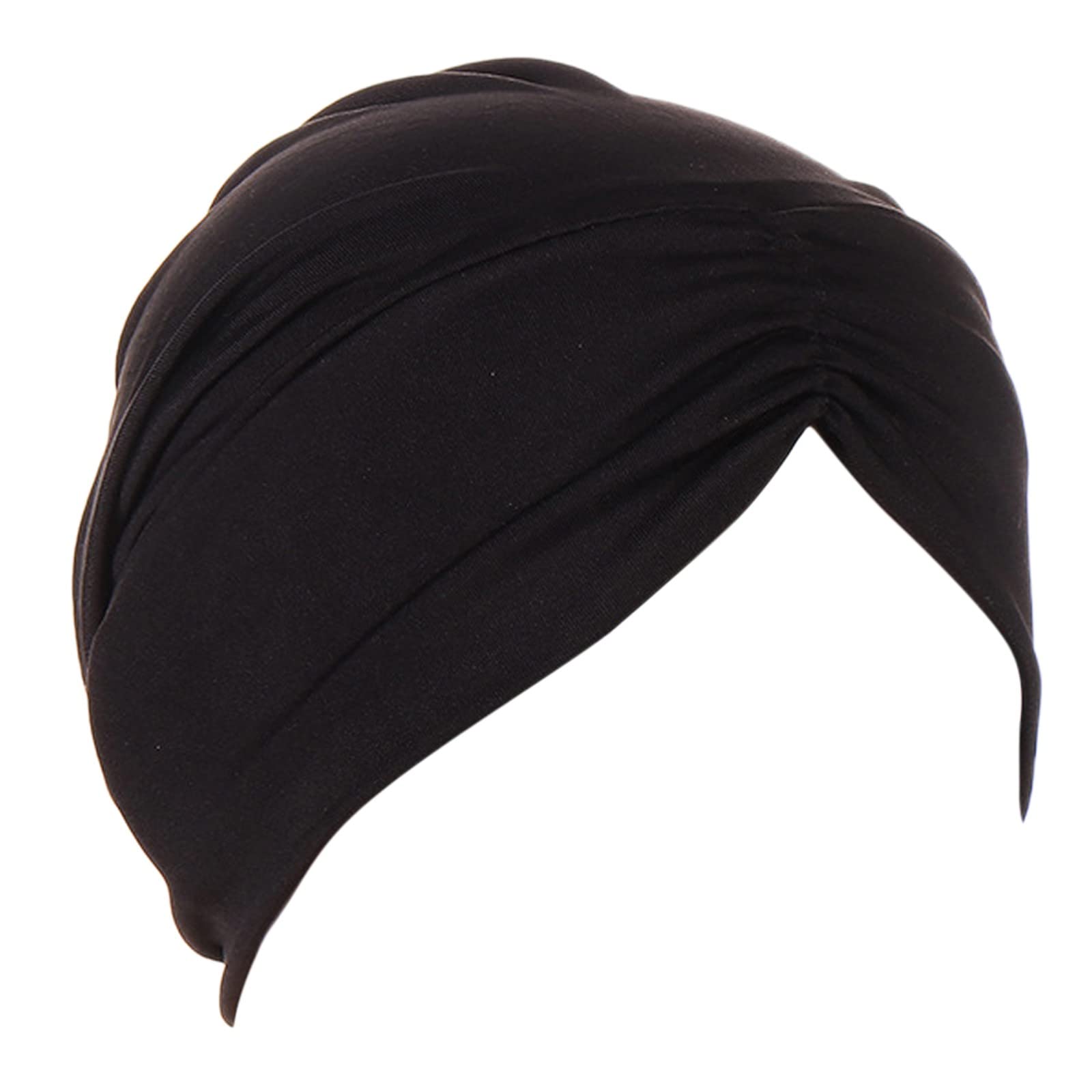 Hijab Scarf For Women Abaya Muslim Hijab Undercap, Cancer Head Hat Cap Ethnic Bohemian Floral Hair Cover Wrap Turban Headwear Turban Cap Pleated Hat Instant Jersey Hijab For Women Black Hijab