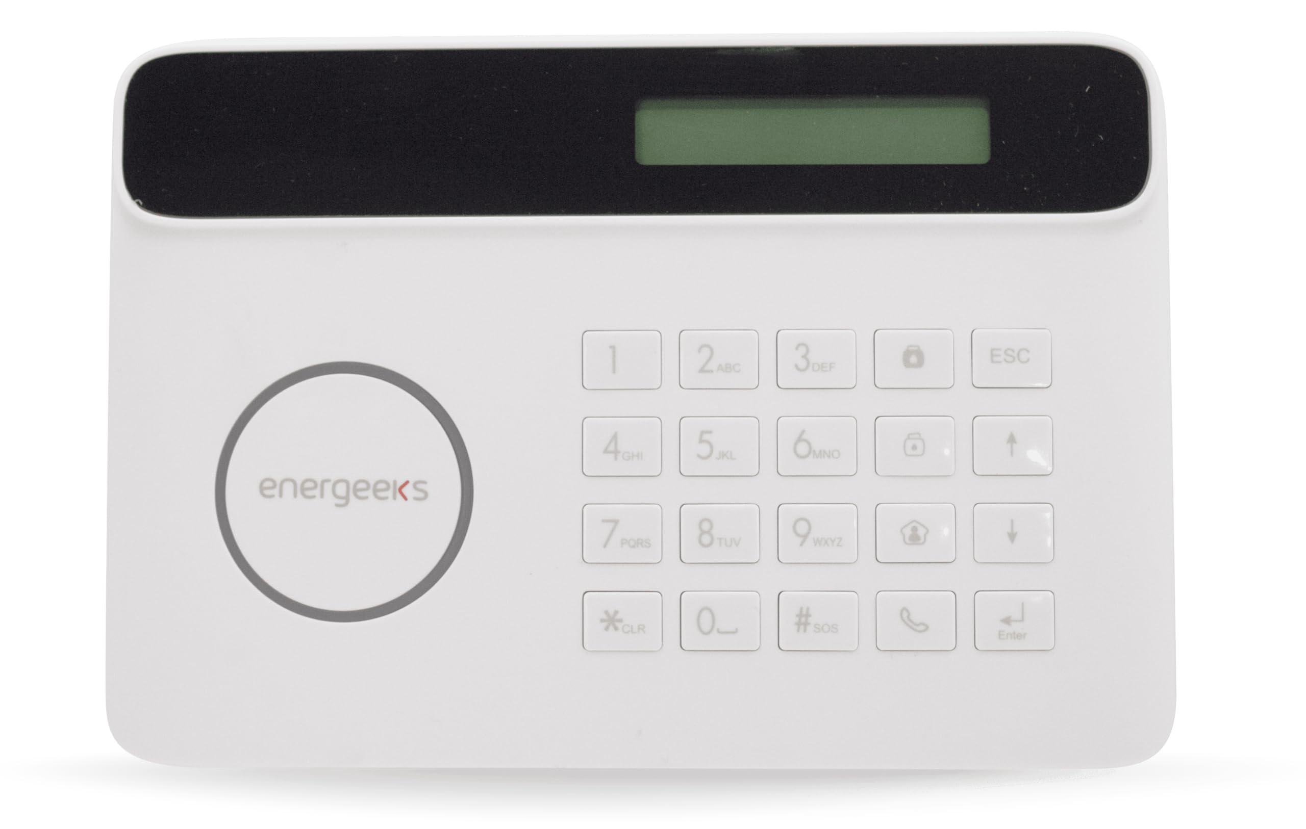 Energeeks - Sistema de Alarma WiFi - Compatible gsm - Protección Hogar - Incluye Sirena y Sensores de Movimiento/Apertura - hasta 60 Sensores Adicionales - App Móvil - Compatible con Alexa/Google