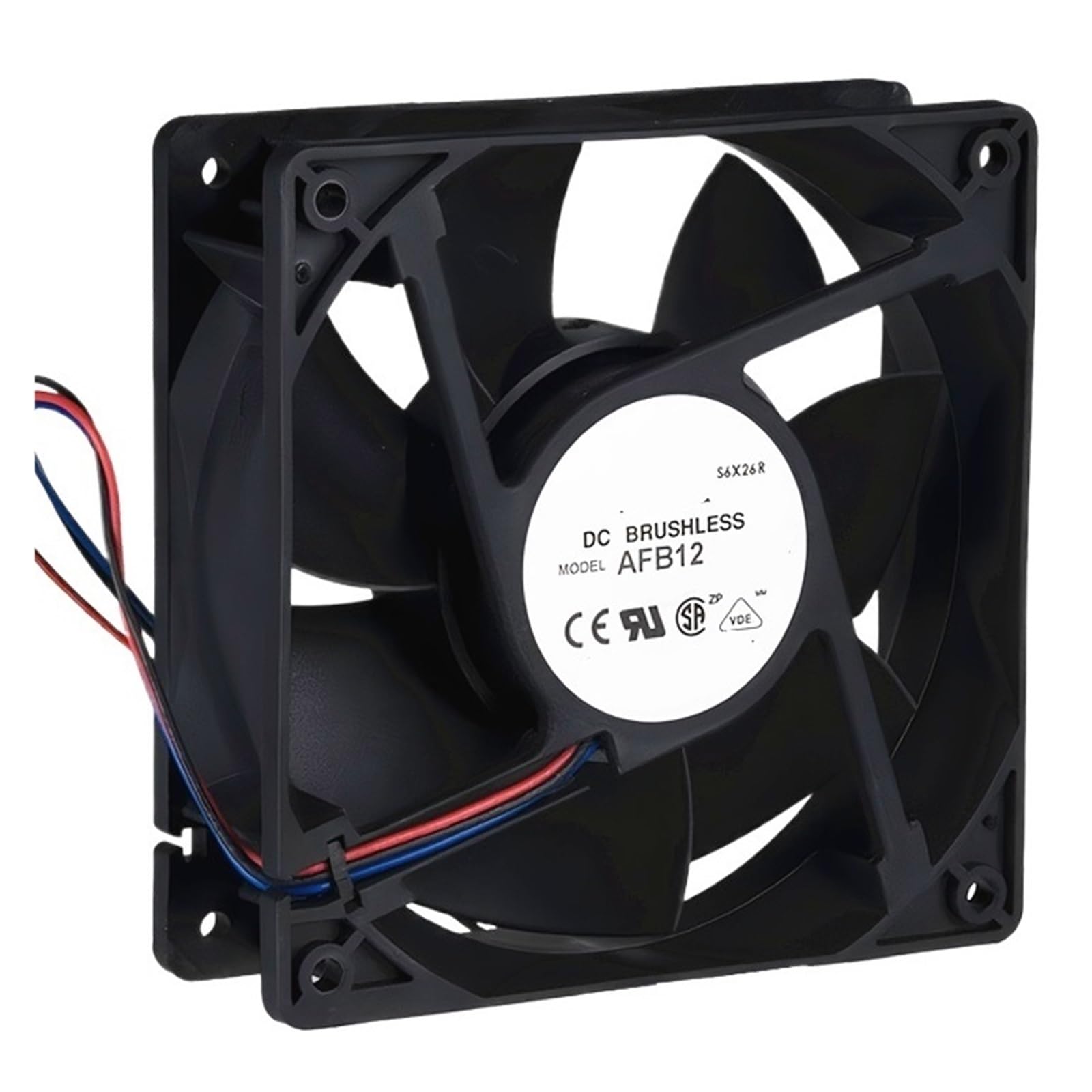 AFB1224LE-C Ventilateur Silencieux 24V Contre Surchauffe Serveur Informatique