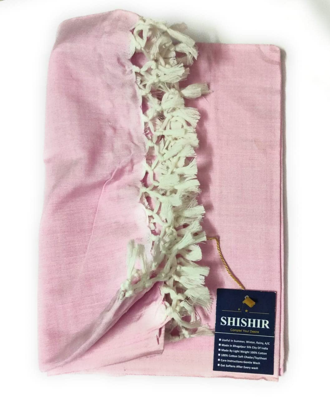 SHISHIR Bhagalpuri Cotton Odhne Wali Chadar for Little hot in Summer/Evening Cool Wind top Warm-Weather Southern Part of India-image-44