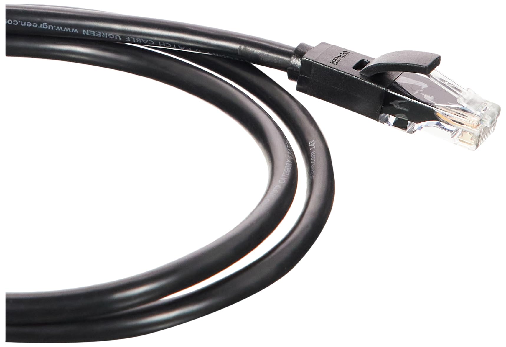 Ugreen CAT6 Ethernet Kablosu, 1 Metre, Siyah