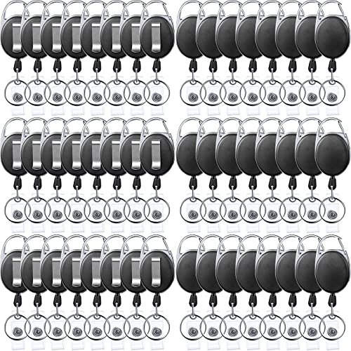 Fini les badges perdus avec le porte-badge rétractable robuste lot de 100