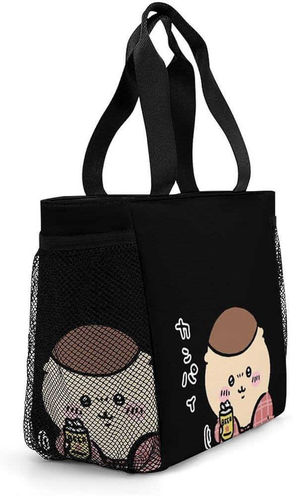 Amazon｜ランチバッグ ちいかわ くりまんじゅう お弁当袋 トートバック