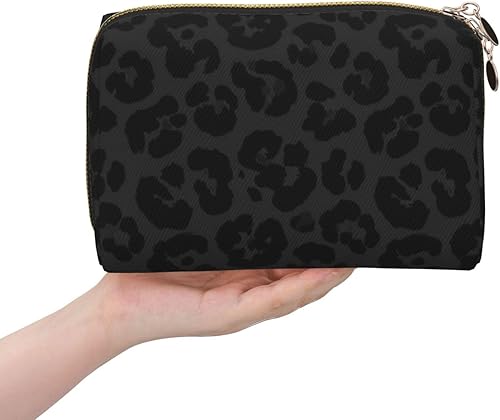 Miniatura 4 de Bolsa de cosméticos con cremallera resistente al agua para mujer, bolsa portátil de maquillaje de viaje, bolsa de transporte de maquillaje, monedas,