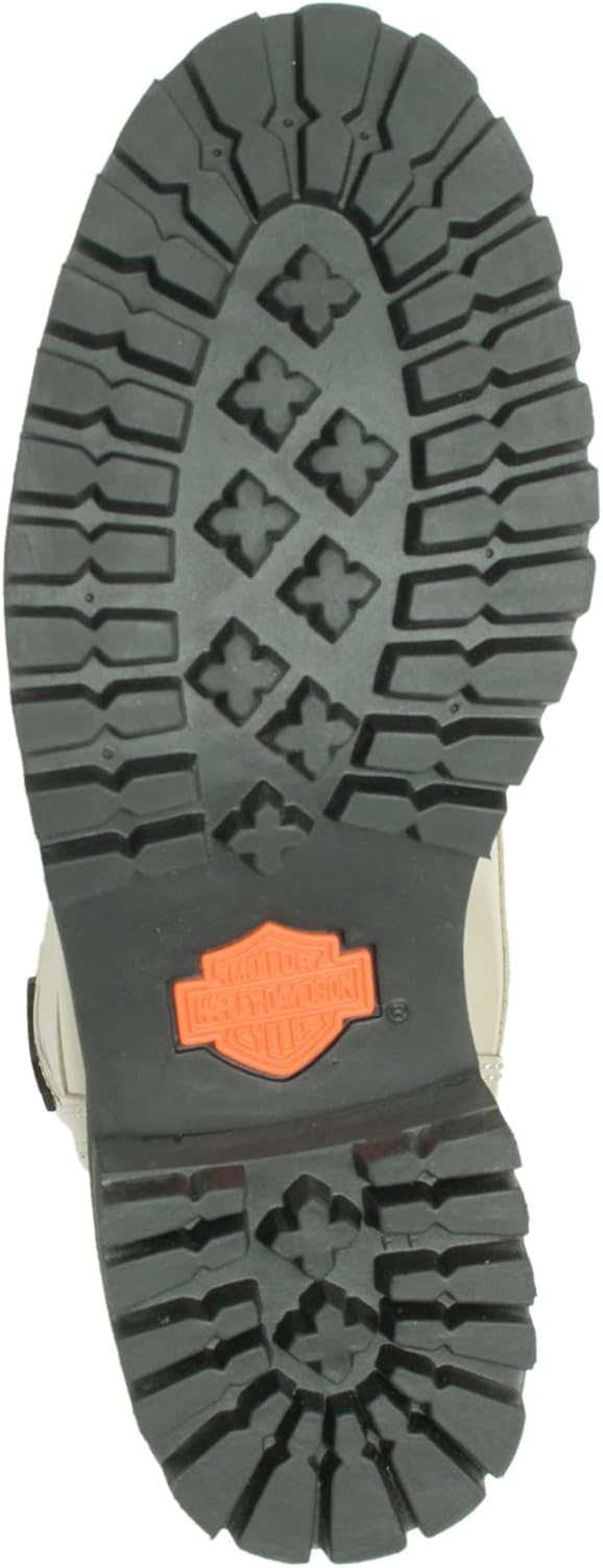 Harley-Davidson Women's Walsen Black or Light Beige 8.5" Motorcycle Boots D87256