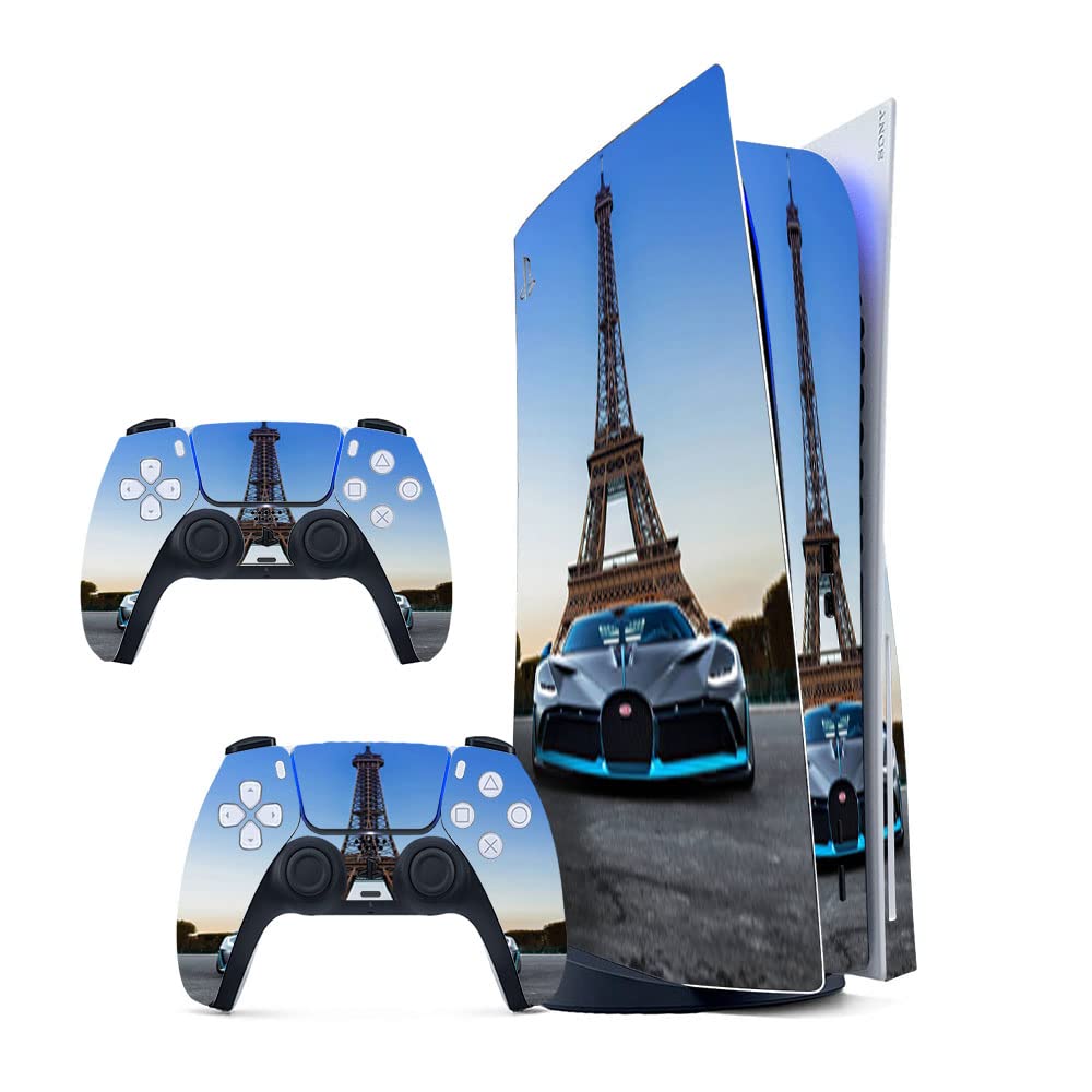 GADGETS WRAP Printed Vinyl Skin Sticker Decal for Sony PS5 PlayStation 5 Disc Edition Console & 2 Controller (Skin Only, Console & Controller not Included.) - Bugatti Divo Multicolor (B0BW3NVMC2) Amazon Price History, Amazon Price Tracker