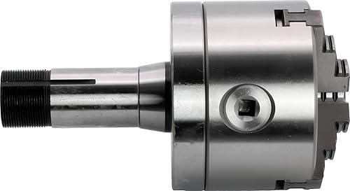 Miniatura 3 de CME - Portabrocas de torno de 3 mandíbulas autocentrante de 4 pulgadas montaje 5C mordazas reversibles mordazas adicionales