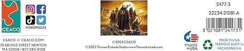 Miniatura 7 de Ceaco - Thomas Kinkade - El libro de Boba Fett - Tusken Raiders - Rompecabezas de 500 piezas