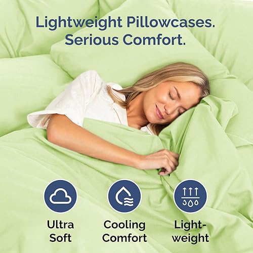 Miniatura 3 de Juego de 4 fundas de almohada tamaño King  Paquete de 4 fundas de almohada extrasuaves  Fundas de almohada de lujo para hotel  Protectores de