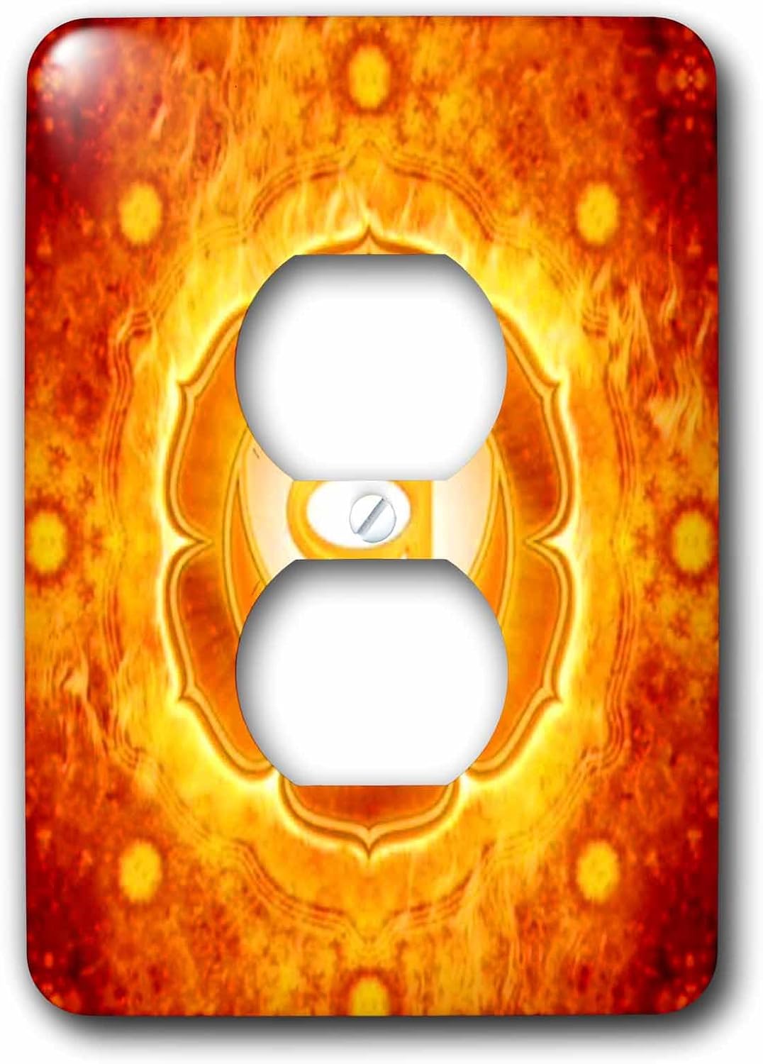 3dRose lsp_193592_6 Second Chakra. - 2 Plug Outlet Cover