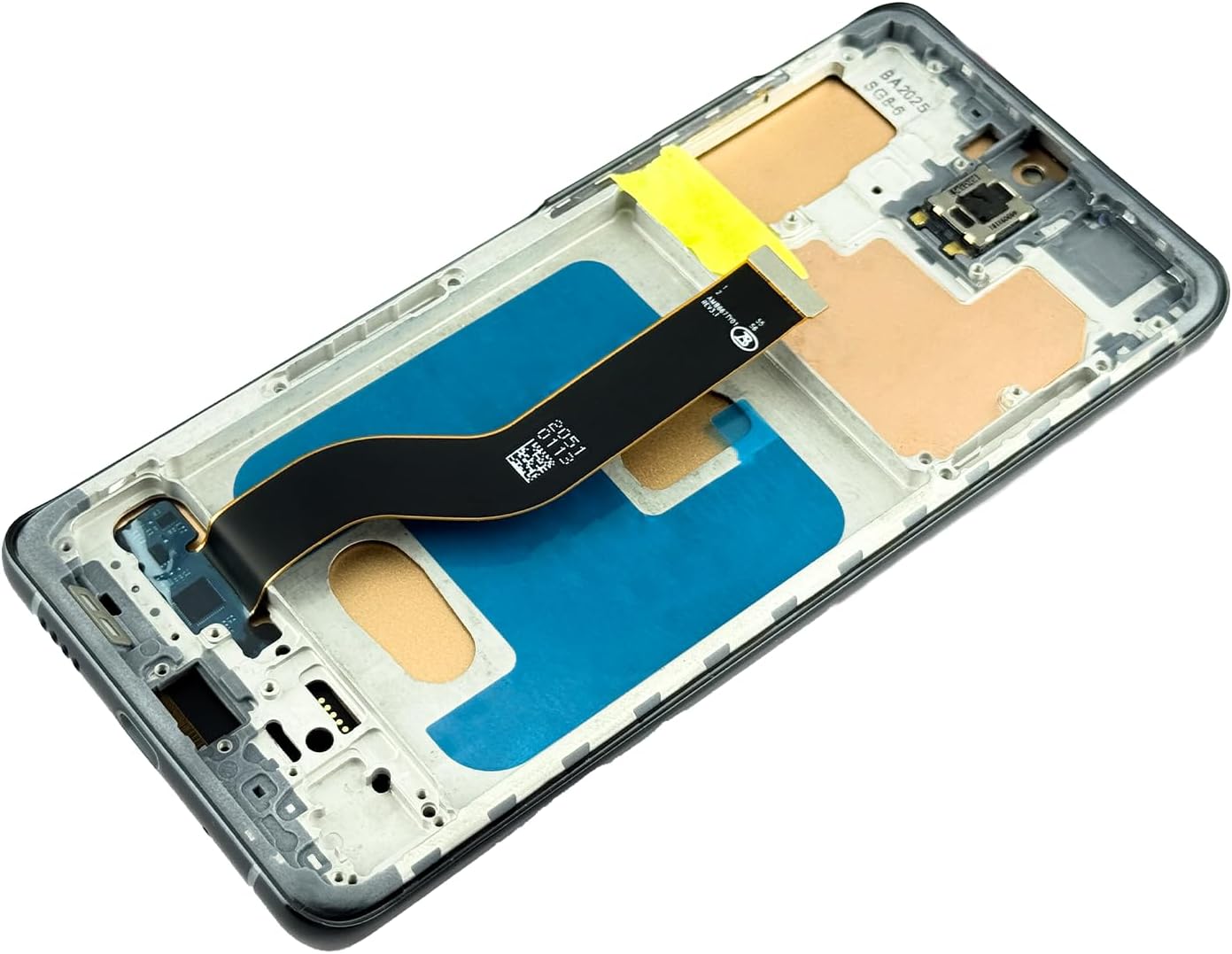 for Samsung Galaxy S20 Plus 5G Screen Replacement for Samsung S20+ Plus Screen Replacement with Frame G985F G985W G985U G986U G986W G986B LCD Display Touch Digitizer Assembly (Black)