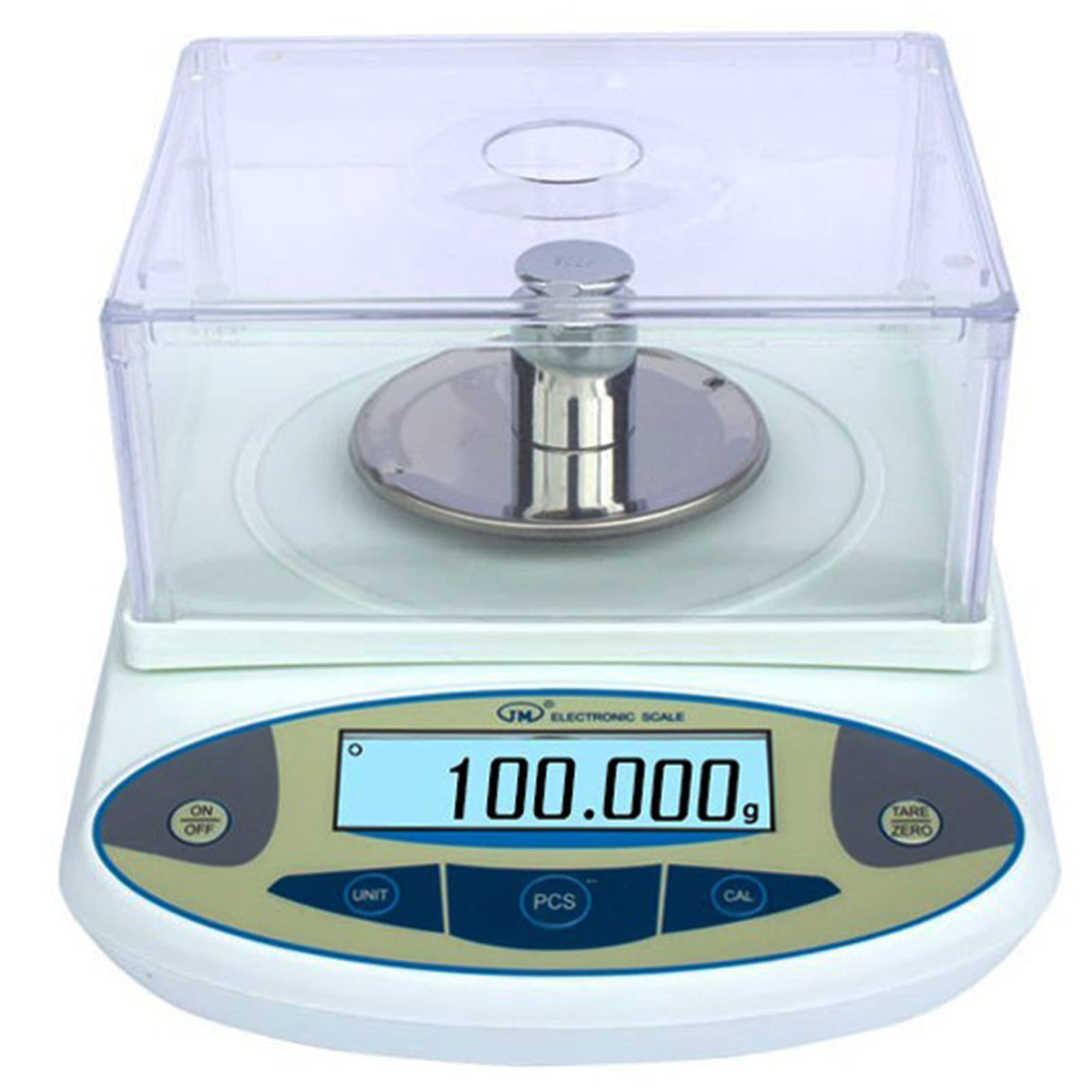 XYEJL 300g/500g/600g/1000g/2000g/3000g/0.01g Lab Scale Precision Analytical Electronic Balance Lab Precision Weighing Balance Scales Jewelry Scales Calibrated,3000g/0.01g