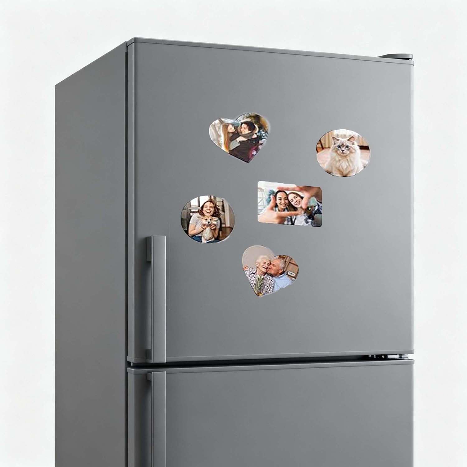 Kühlschrankmagnet, personalisierbar, jedes Foto, für Geburtstag, Hochzeit, Jahrestag, Valentinstag, Vatertag, Andenken, Muttertag, Baby, Erinnerungsgeschenk (20 Stück)