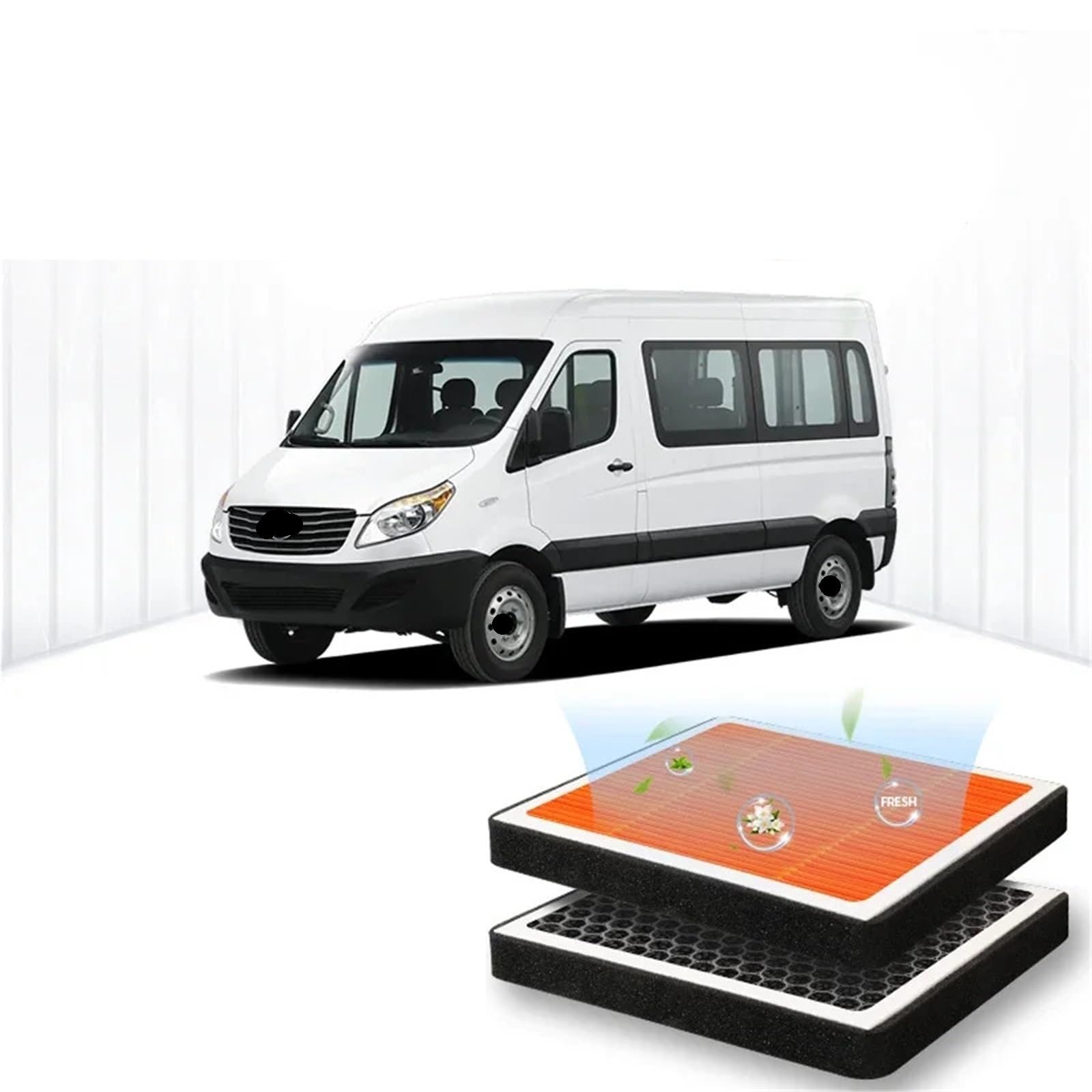 LUTFI Auto Filtro Aire para Filtro Aire Cabina para JAC Sunray