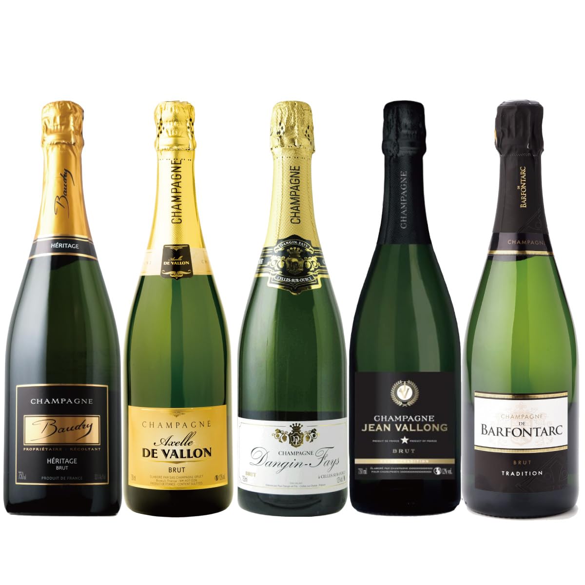 シャンパーニュ2本セット グランクリュ＆プルミエクリュ