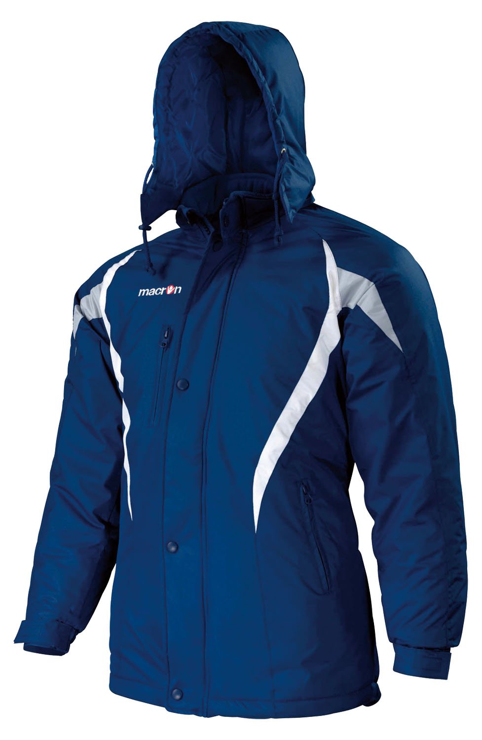 Amazon.co.jp: macron(マクロン) ハーフコート 9103 ネイビー×ホワイト