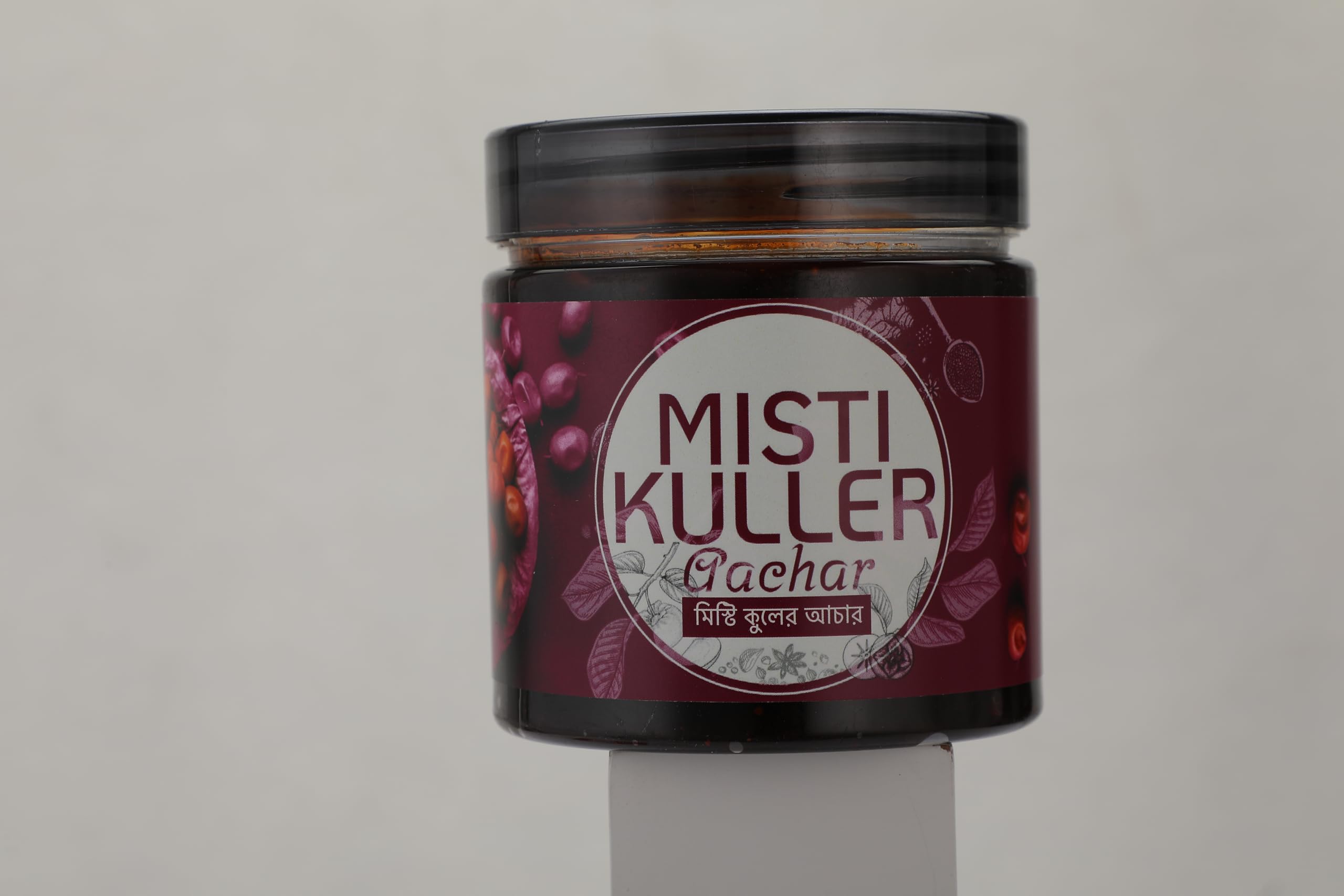 KVD Collection Bangla Homemade Kul Pickle - 500G, Kul Achar, Jujube Pickles, Premium Kuler Achar, Sweet & Sour Berry Pickle