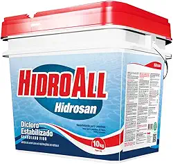 HidroAll Balde cloro granulado Hidrosan Plus HidroAll - 10 kg