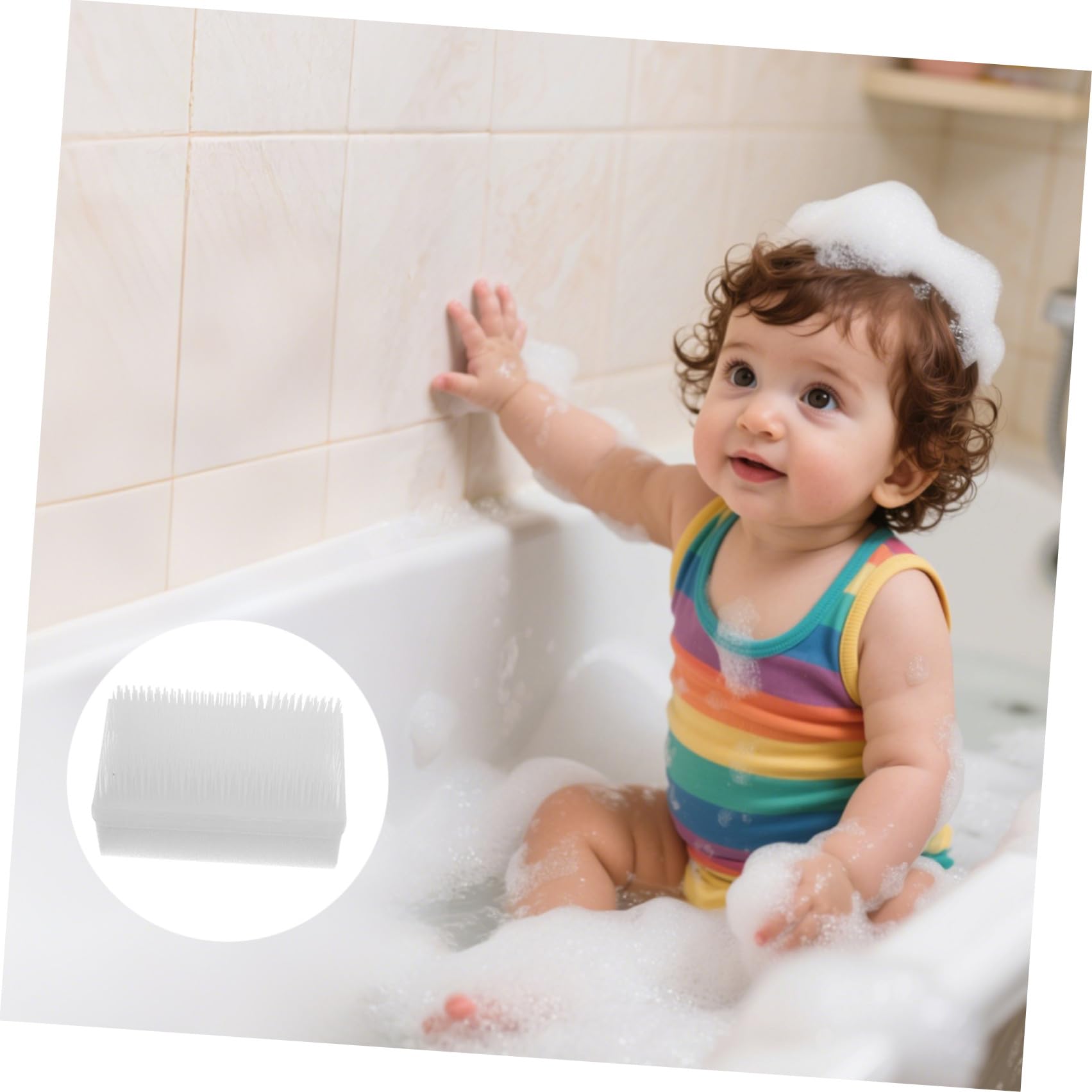 Generic Set da 2 Spazzole Wilbarger per Terapia Sensoriale per Ragazzo Ragazza Disabilità Sensoriali, in Plastica e Spugna, per Uso Clinico e Domestico
