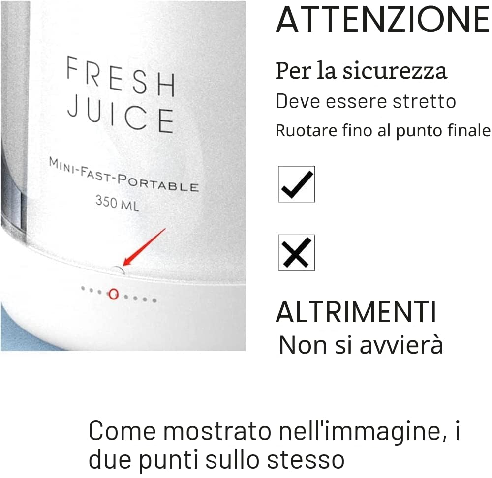 Frullatore Portatile, Shake Mixer, 350ML Frullatore Smoothie Blender Mixer Bottle Smoothie Maker, Frullatore Personale Multifunzionale per Spremute Fresche Miscelatore USB Ricabile Mini Frullatore