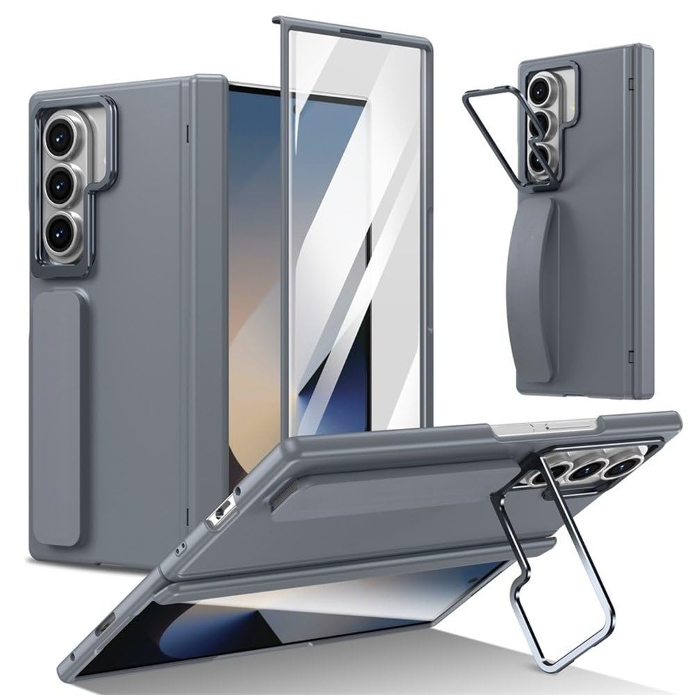 Coque à charnière magnétique et emplacement stylet pour Galaxy Z Fold 5