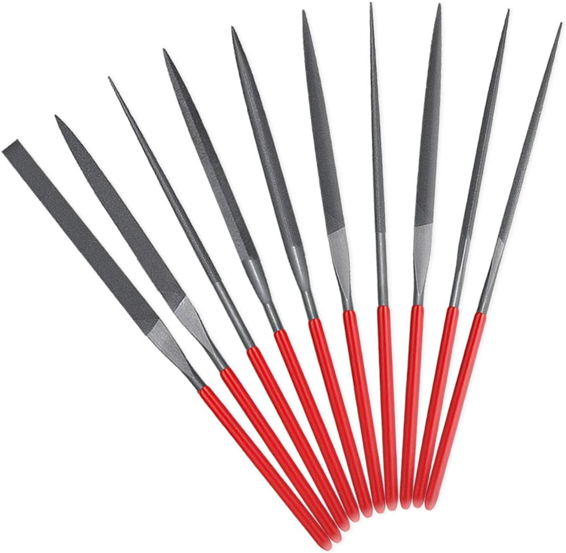 10Pcs Needle File Set Mini Diamond Needle File Set