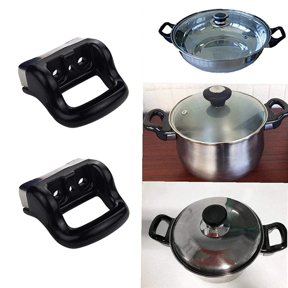 Maniglie Laterali Nere Per Pentola A Pressione - Ricambio R2R7, In Bachelite E Metallo - Foto 8